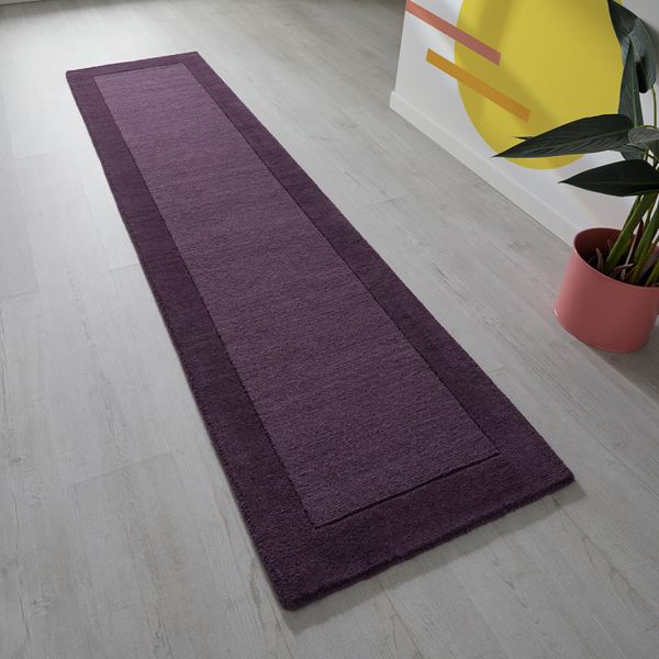 Colours Runner Rug - Purple